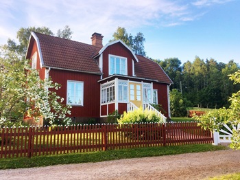 Holzhaus in Schweden